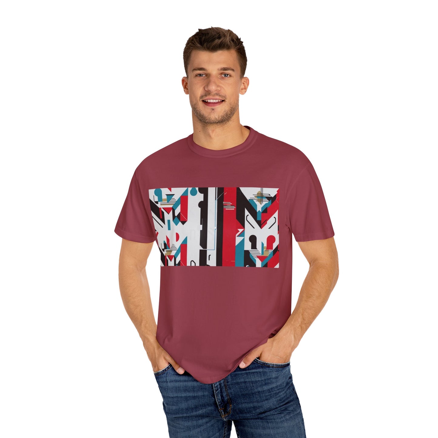 Masterpiece Heaven Flag - Vintage Aesthetic Outfit Pullover, Oversized Boho Tshirt 02