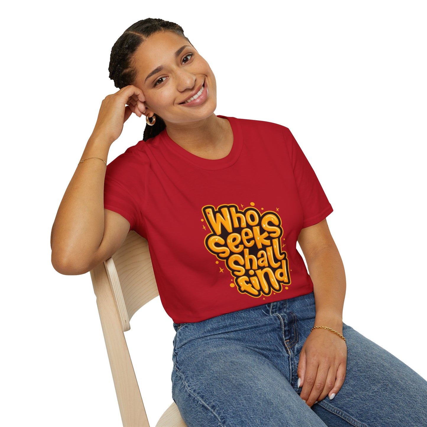 Unisex Organic Cotton Softstyle T-Shirt featuring a minimalist design, perfect for both home and outdoor wear.