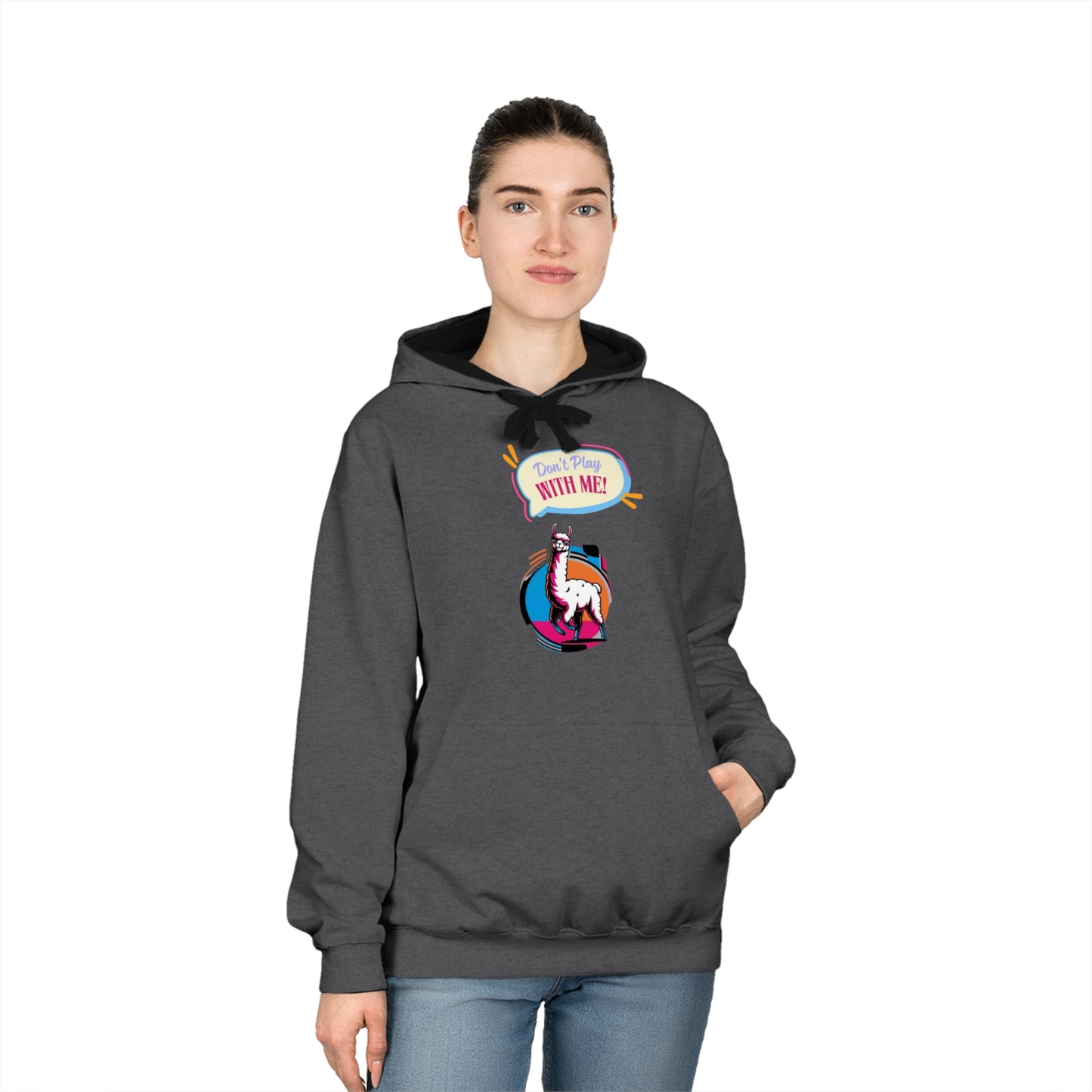 Unisex Varsity Hoodie - Graphic Dont play with me