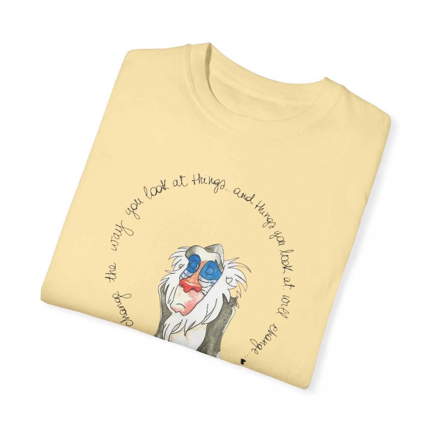 Stylish Monkey Legend Graphic Art Oversized Boho Pullover Tee featuring a hand-drawn graphic, ideal for eco-conscious fashion lovers.