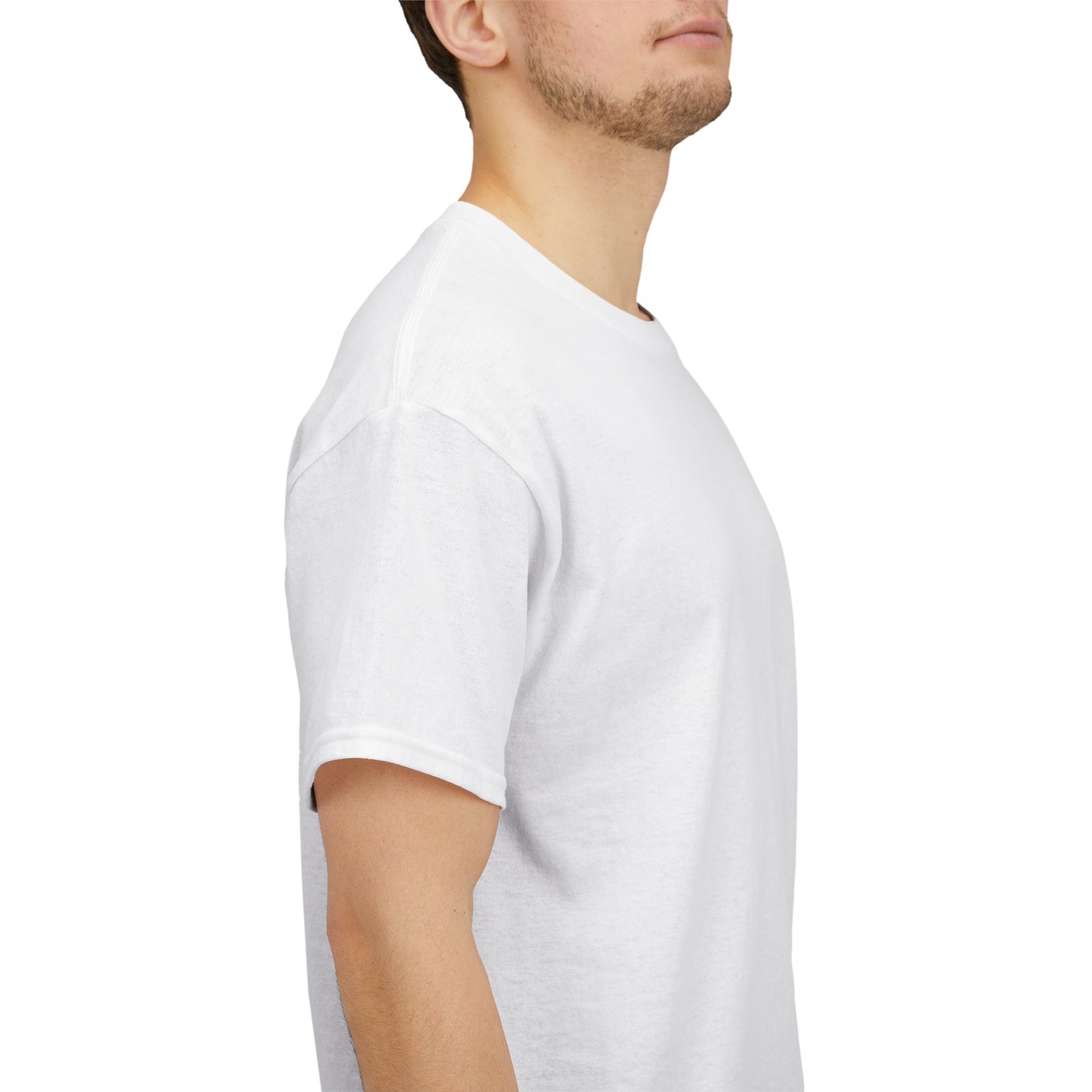 UFO Dancing in Space - Whimsical Unisex Heavy Cotton Tee with Playful Design
