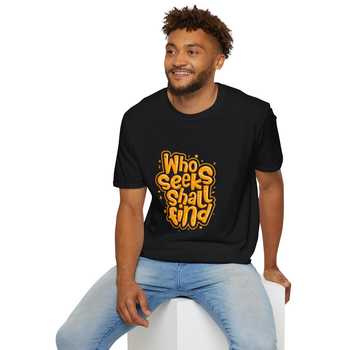 Unisex Organic Cotton Softstyle T-Shirt draped elegantly on a hanger - Eco-Friendly, Comfortable, Stylish Casual Wear
