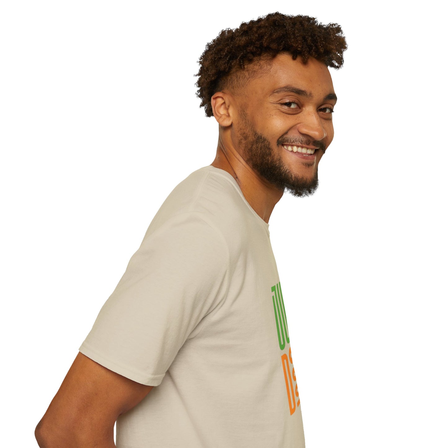 Colorful 'Just Do It' Unisex Softstyle T-Shirt - Motivational Tee for Everyday Wear