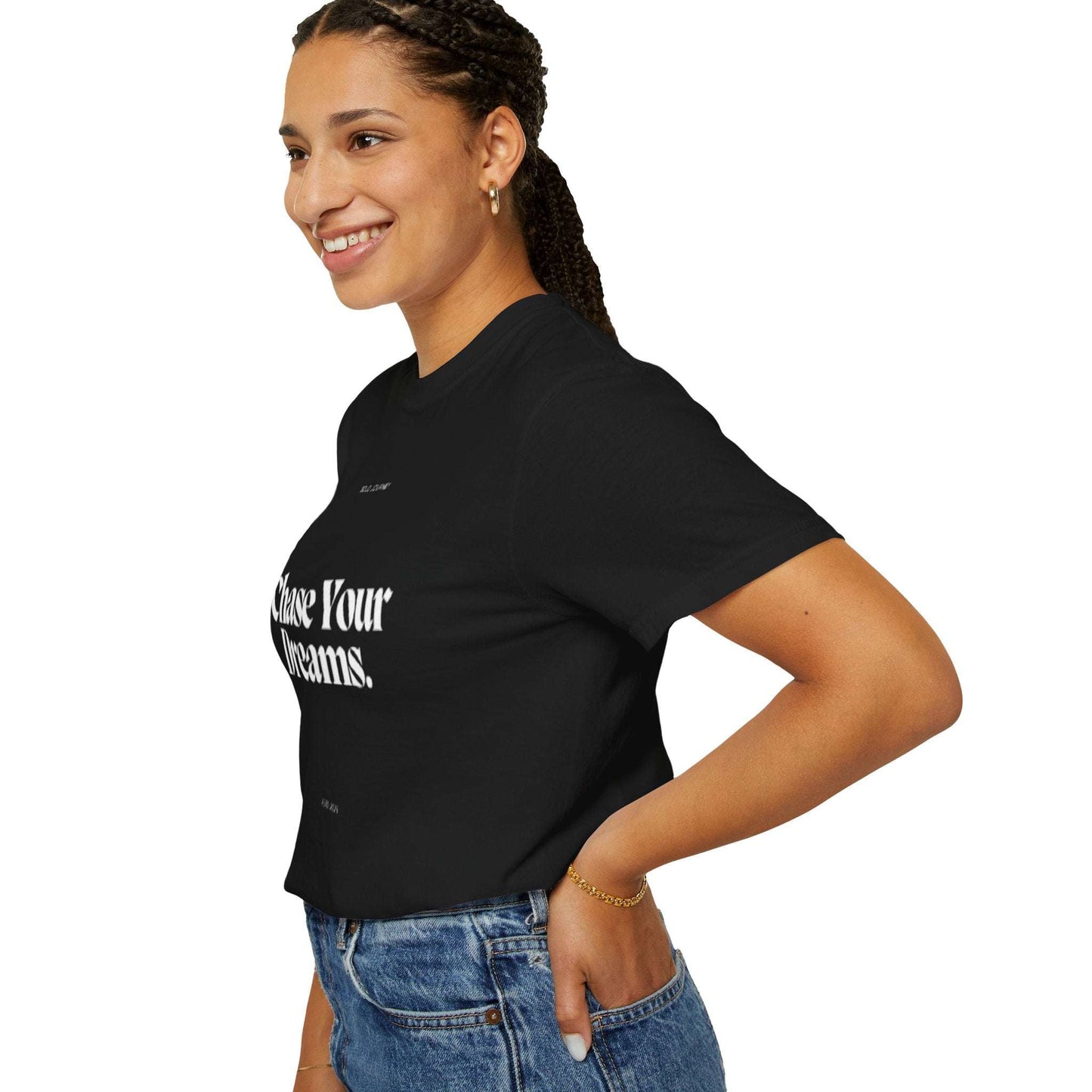 Chase your dreams - Vintage Aesthetic Outfit Pullover, Oversized Boho Our stylish Unisex Softstyle T-Shirt, designed for comfort and versatility. Crafted from high-quality, lightweight ring-spun cotton, this tee feels soft against the Solo JourneyWestern Graphic Shirt