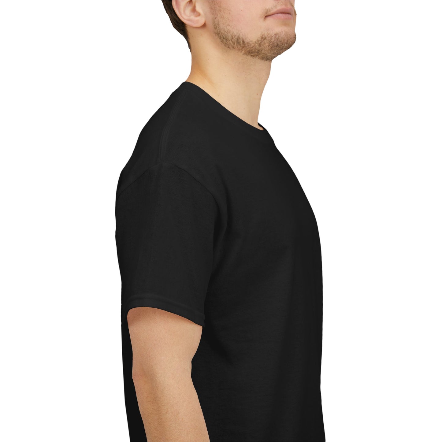 UFO Dancing in Space - Whimsical Unisex Heavy Cotton Tee with Playful Design