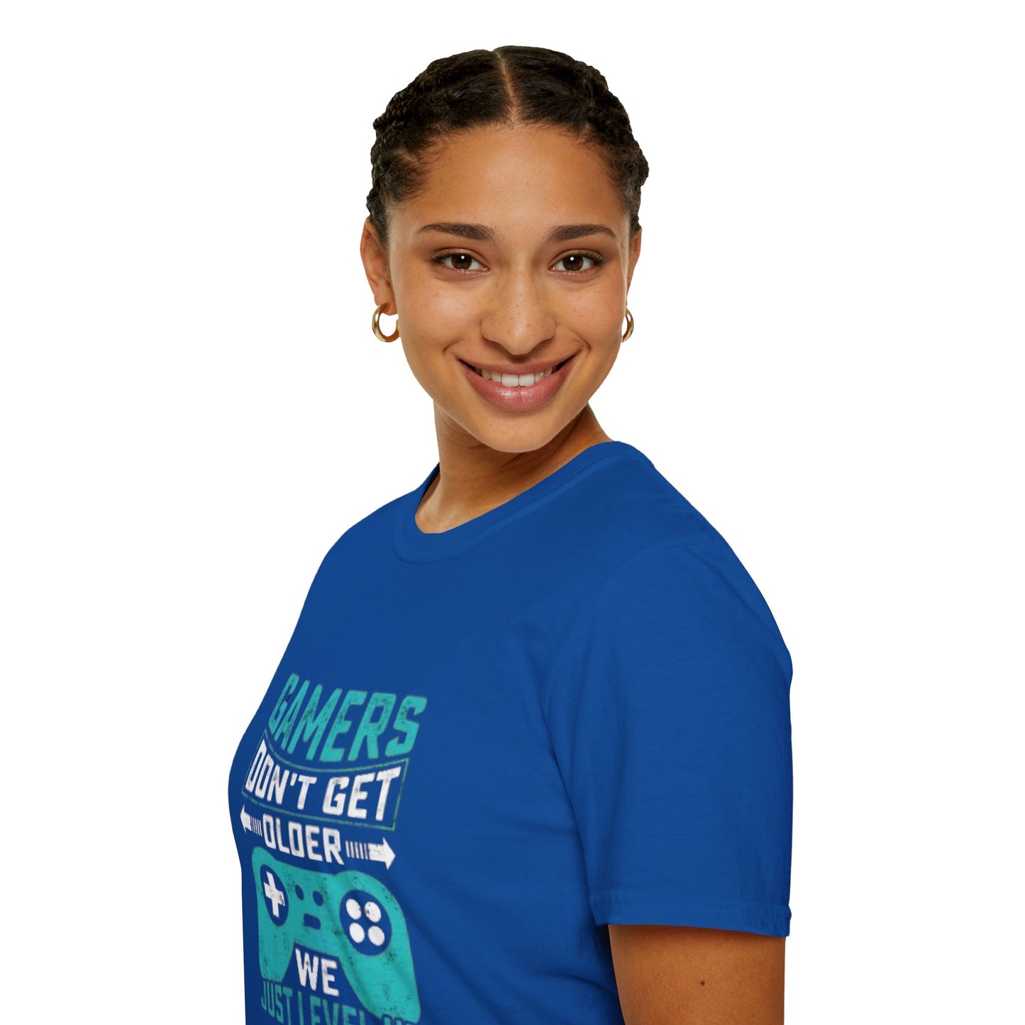 Unisex Organic Cotton Softstyle T-Shirt - Eco-Friendly, Comfortable, Stylish Casual Tee displayed on a model in a natural setting.