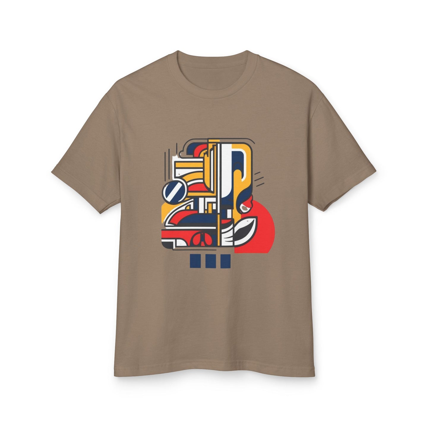Rick and Morty Futuristic Hub by Solo Journey - Unisex Garment-Dyed Heavyweight Cotton Tee