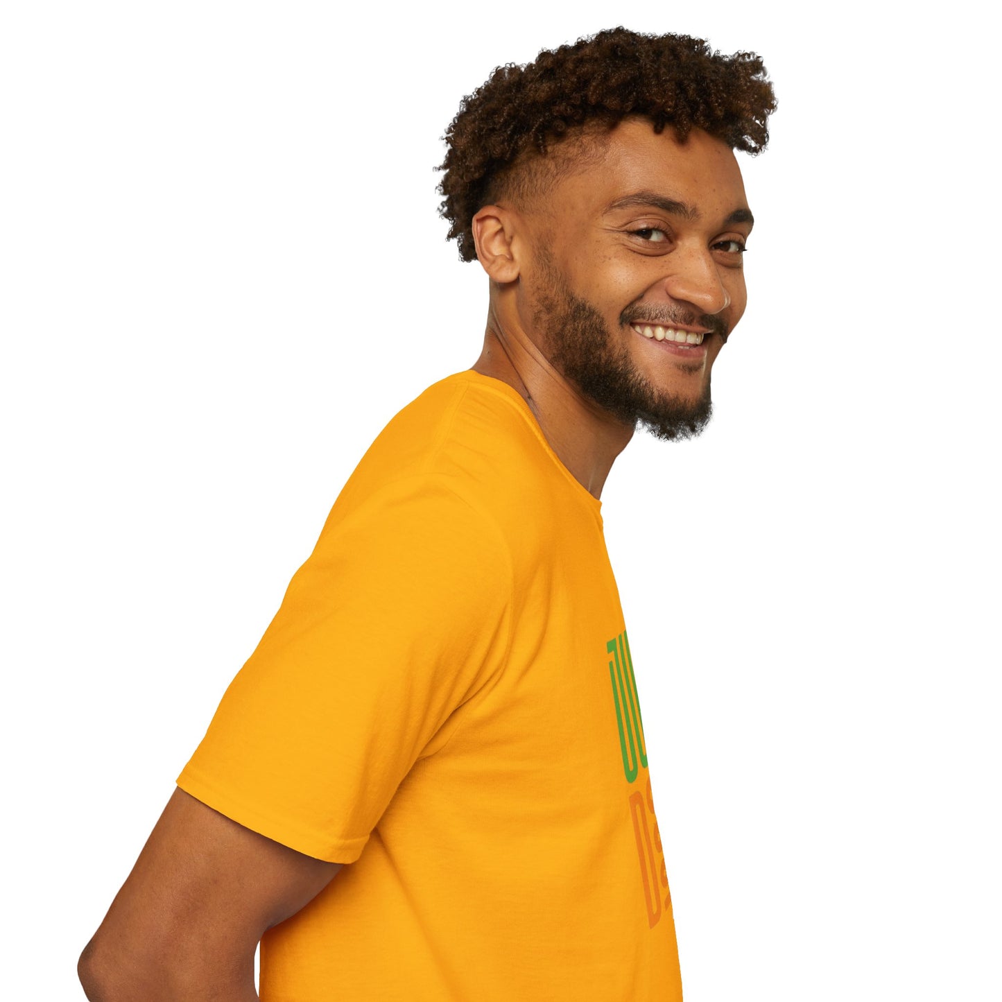 Colorful 'Just Do It' Unisex Softstyle T-Shirt - Motivational Tee for Everyday Wear