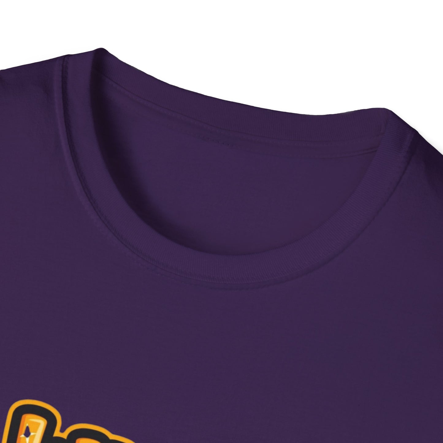 Close-up of Unisex Organic Cotton Softstyle T-Shirt - Eco-Friendly, Comfortable, Stylish Casual Wear showcasing the fabric quality.