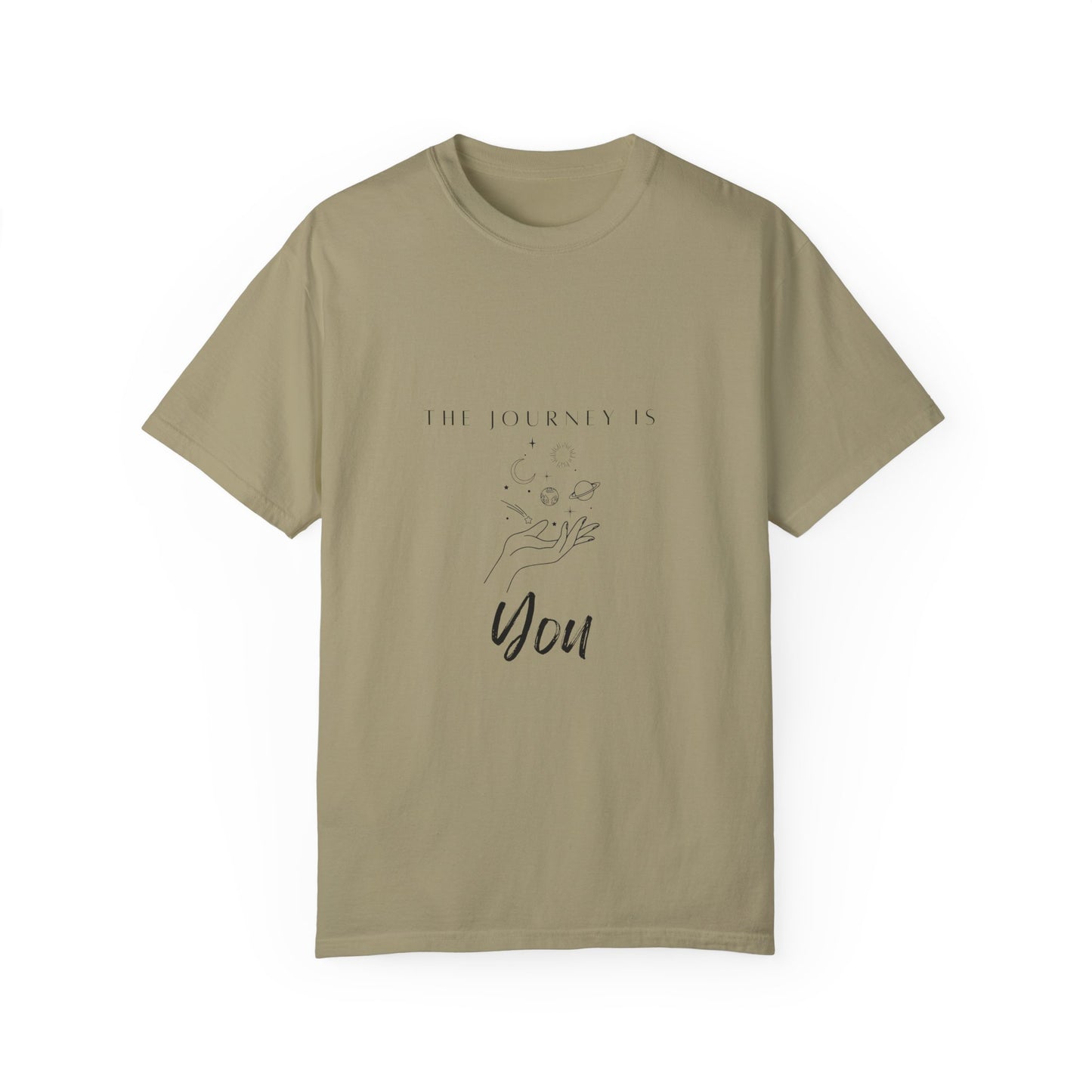 The Journey is you - Vintage Aesthetic Outfit Pullover, Oversized Boho Tshirt 17