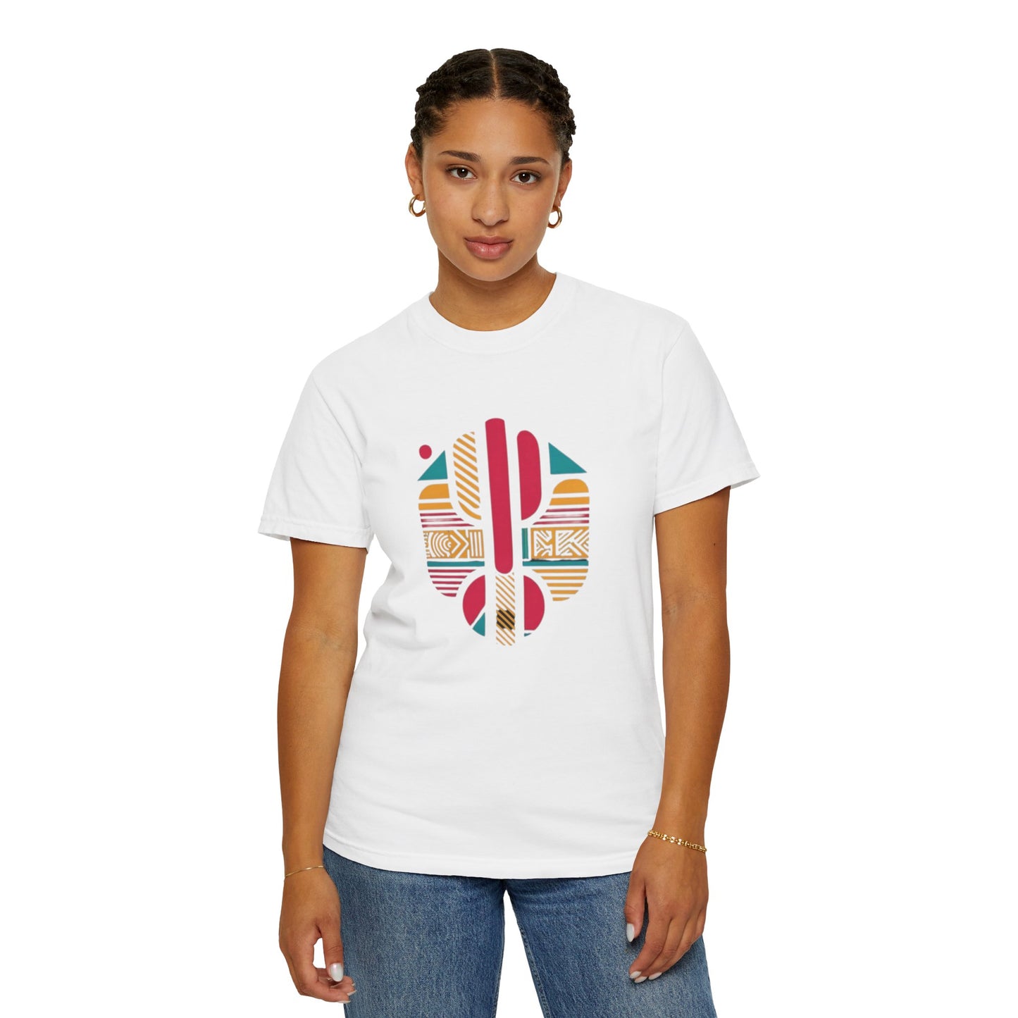 Masterpiece Pendant Art - Vintage Aesthetic Outfit Pullover, Oversized Boho Tshirt 03