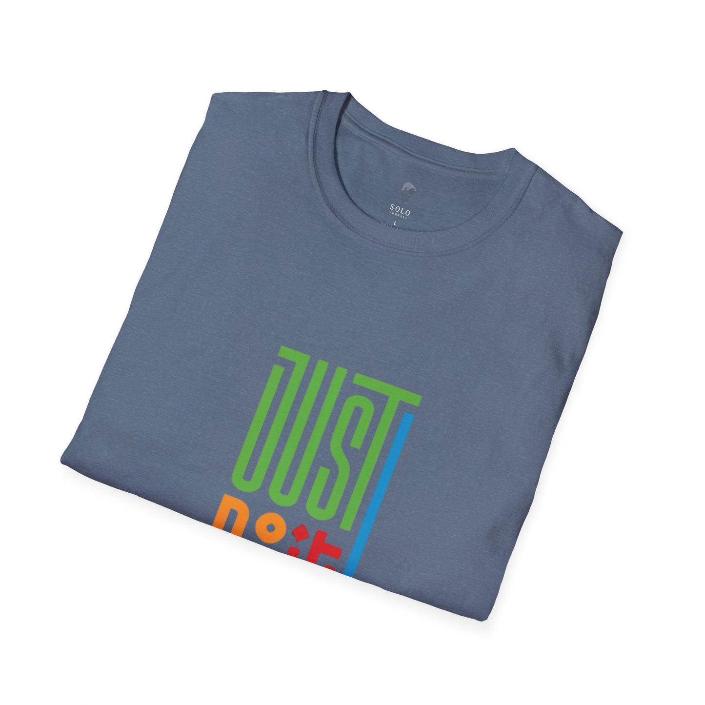 Colorful 'Just Do It' Unisex Softstyle T-Shirt - Motivational Tee for Everyday Wear