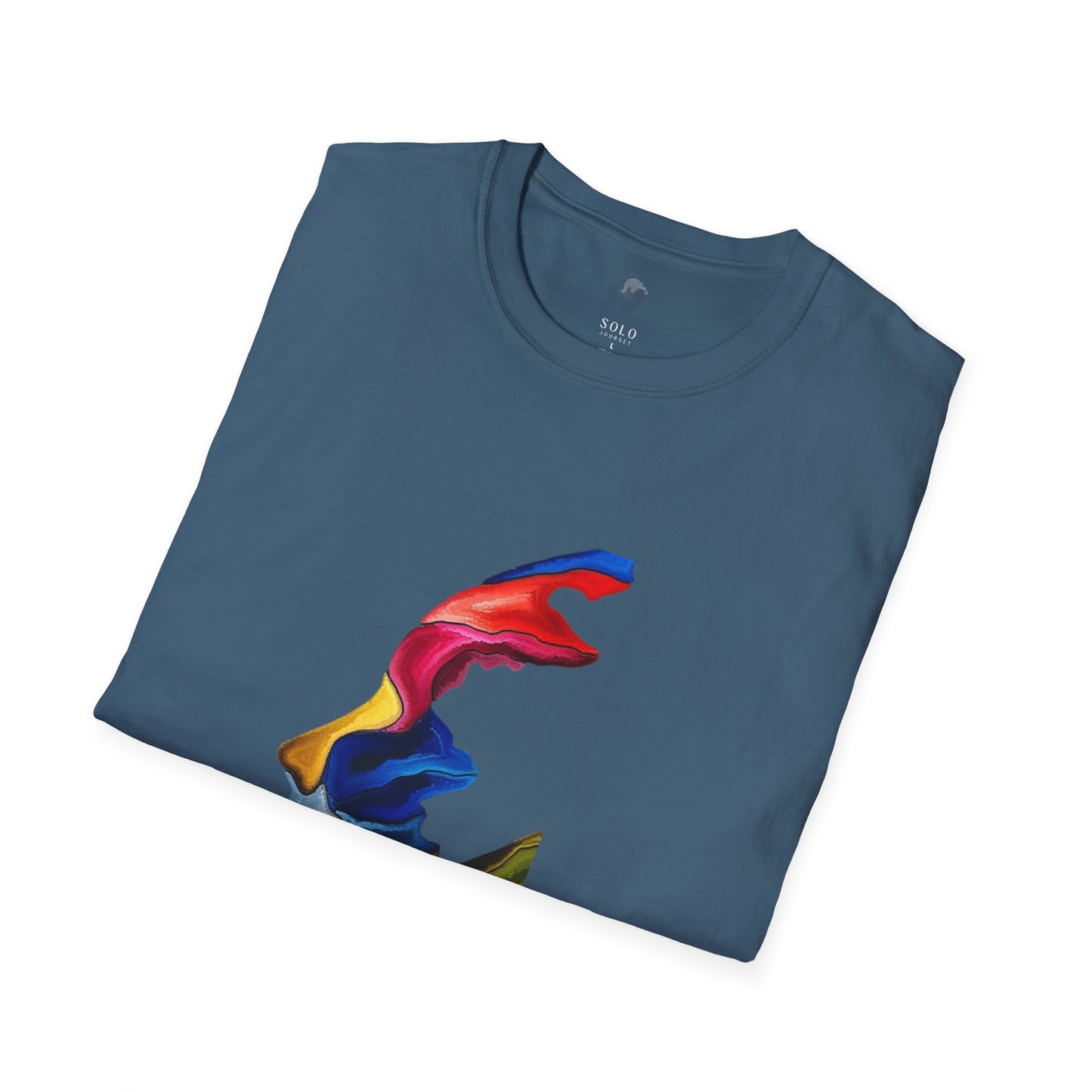 Face Art Masterpiece- Unisex Softstyle Sustainable T-Shirt