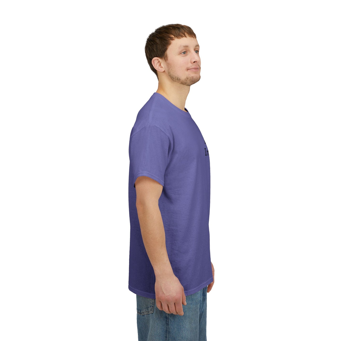 Empowering Chick Graphic Unisex Heavy Cotton Tee - "I am strong. Independent."