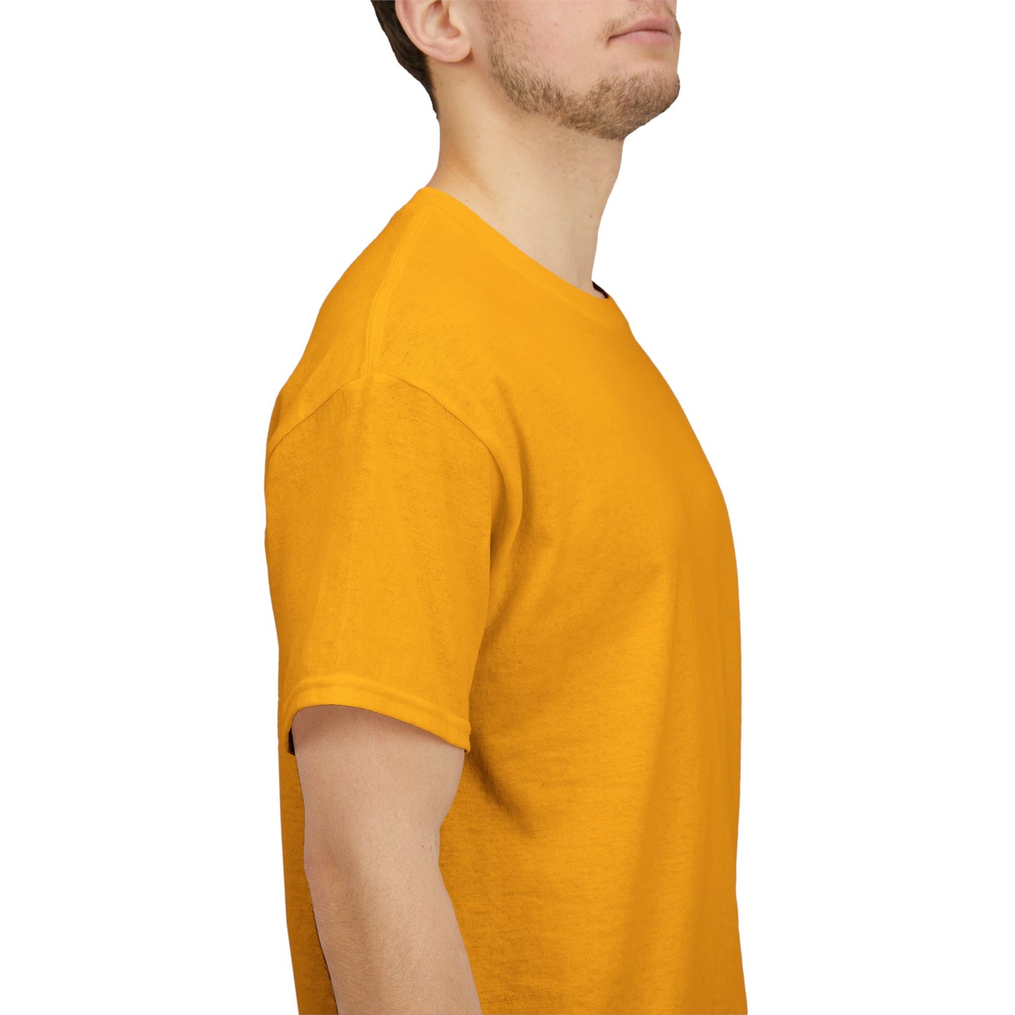 UFO Dancing in Space - Whimsical Unisex Heavy Cotton Tee with Playful Design