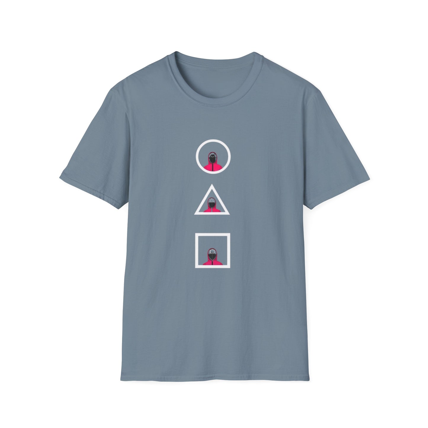 Unisex Eco-Friendly 100% Cotton Softstyle Graphic Tee - Minimalist Casual T-Shirt - Solo Journey
