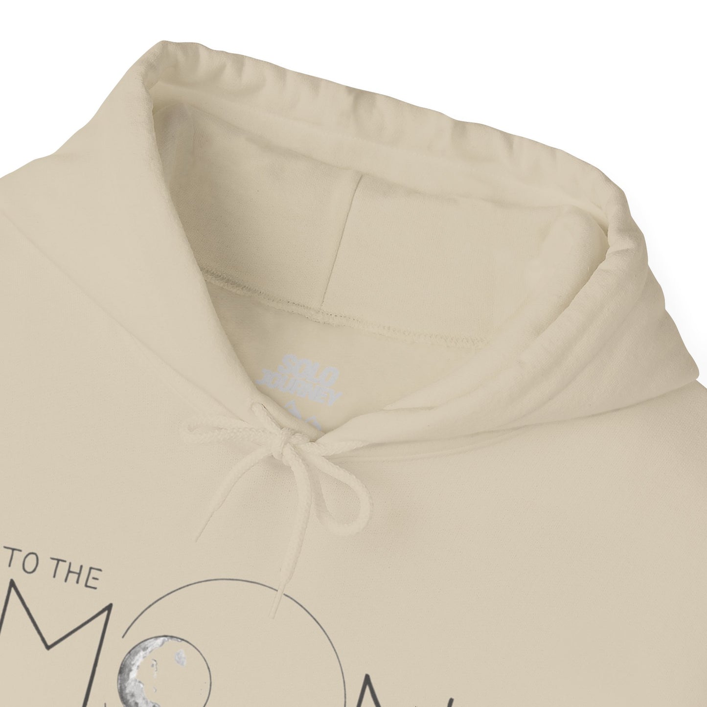 A model wearing the To The Moon! Boho Western Sweatshirt, demonstrating its comfortable oversized fit ideal for any occasion.