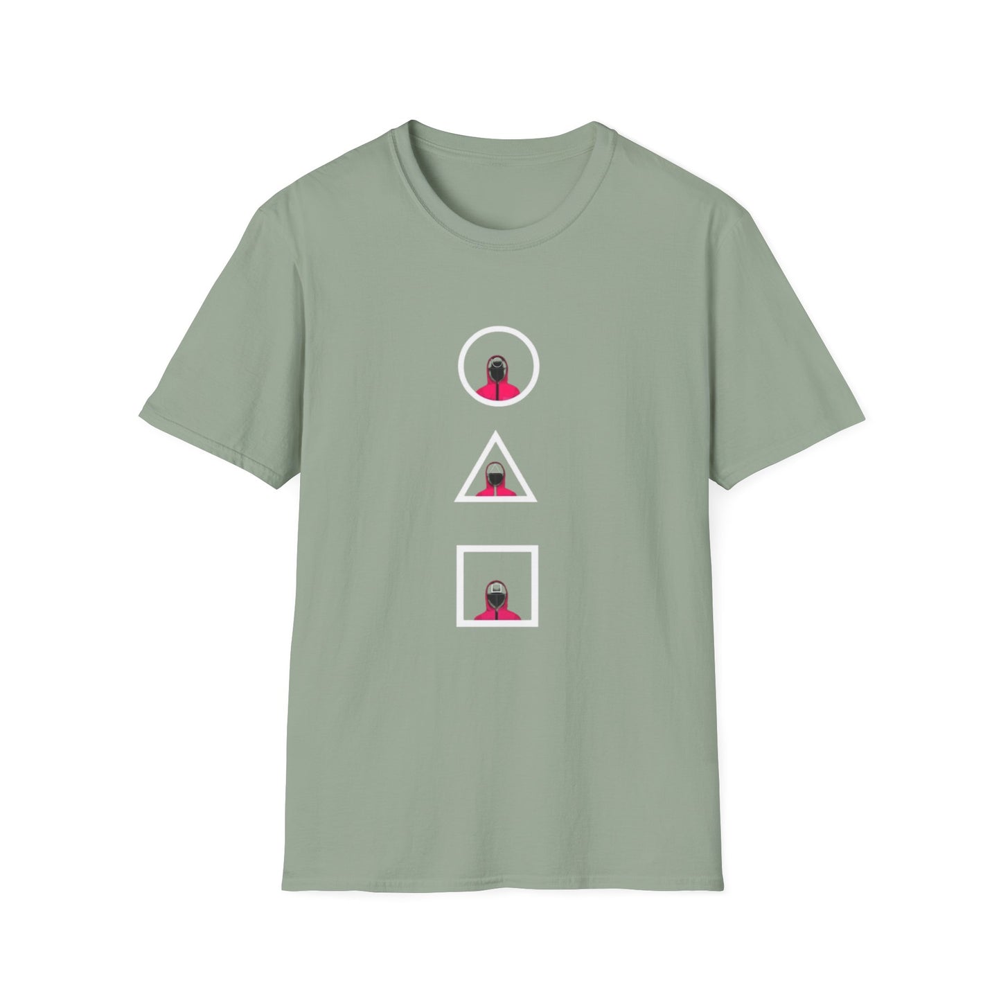 Unisex Eco-Friendly 100% Cotton Softstyle Graphic Tee - Minimalist Casual T-Shirt - Solo Journey