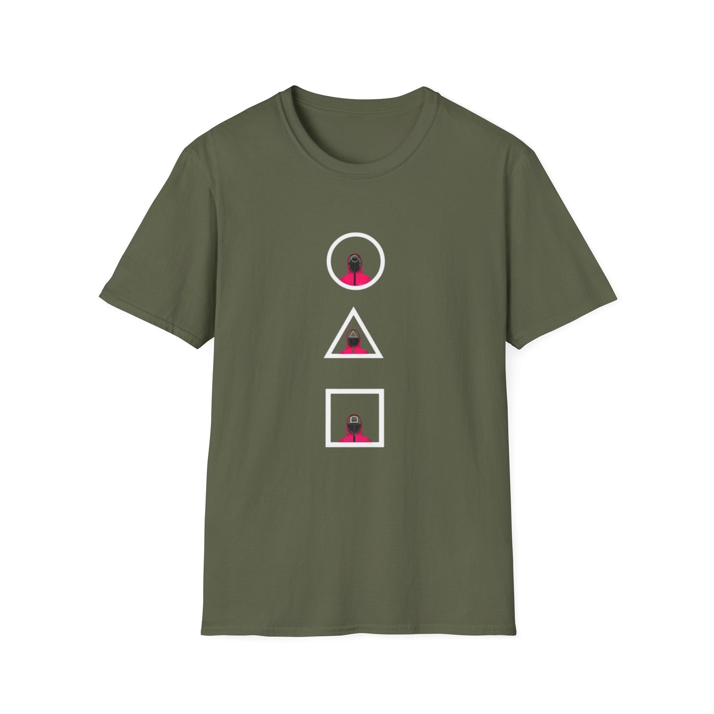 Unisex Eco-Friendly 100% Cotton Softstyle Graphic Tee - Minimalist Casual T-Shirt - Solo Journey