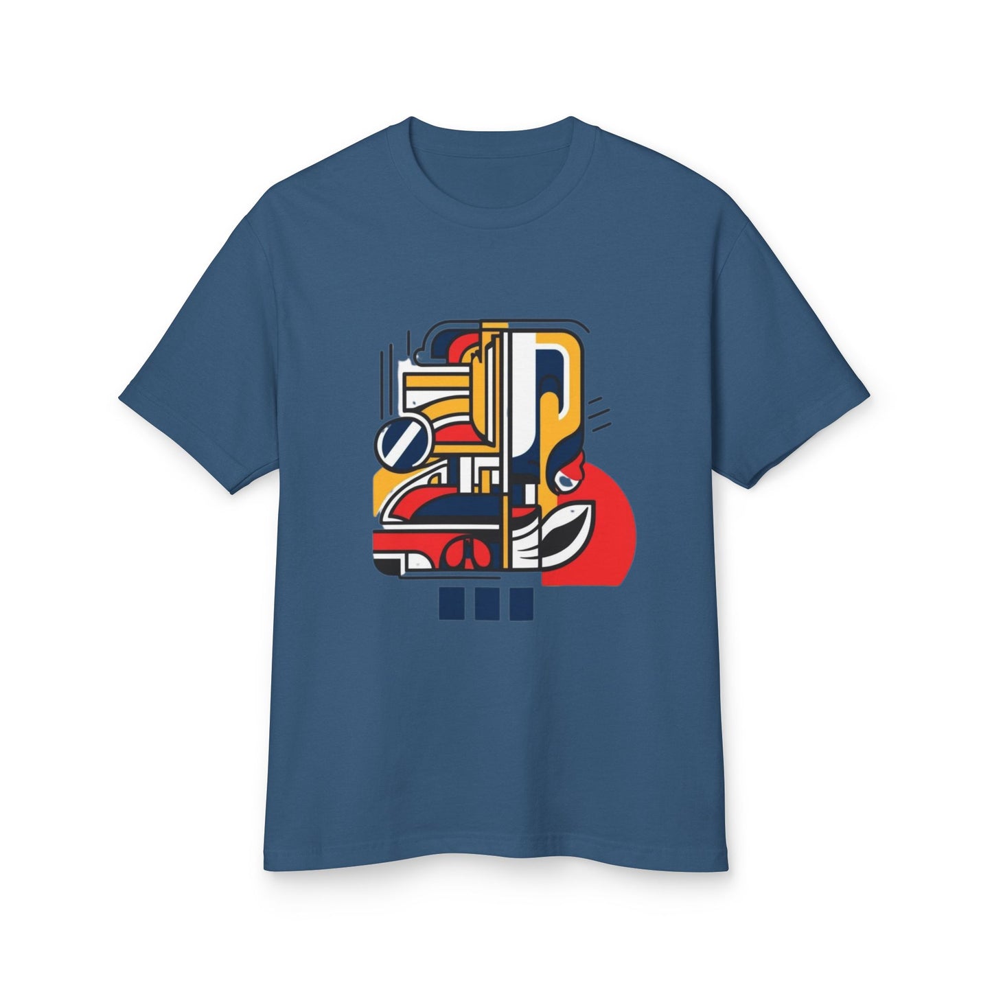 Rick and Morty Futuristic Hub by Solo Journey - Unisex Garment-Dyed Heavyweight Cotton Tee
