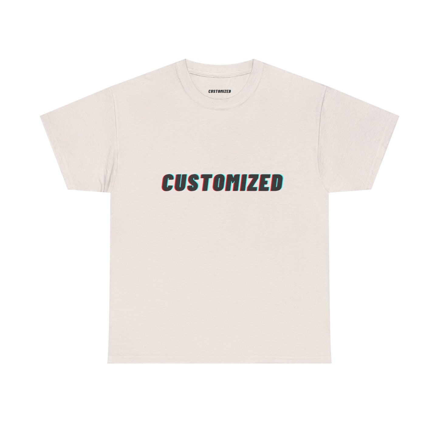Personalized Unisex Heavy Cotton Tee - CUSTOMIZED Casual Wear (Personalize your appearance and share your MASTERPIECES)