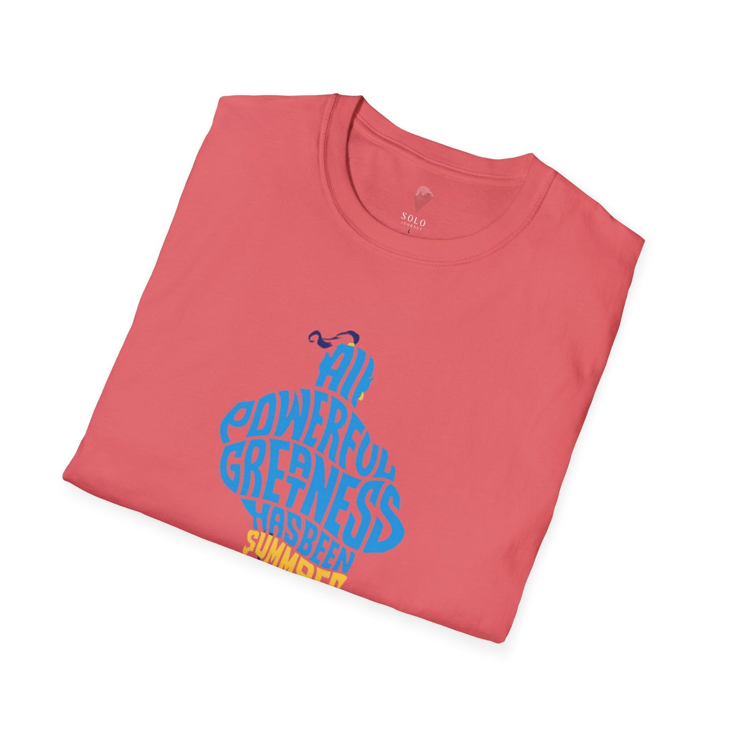All Powerful Greatness Genie in a Bottle - Unisex Softstyle T-Shirt Art