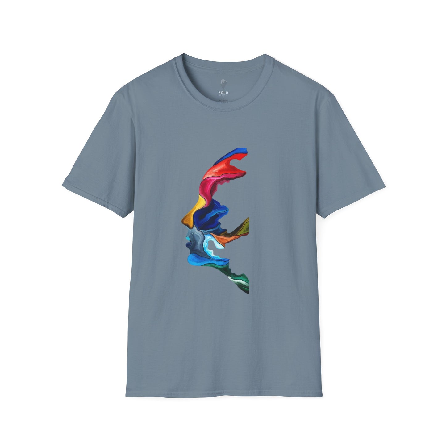 Face Art Masterpiece- Unisex Softstyle Sustainable T-Shirt