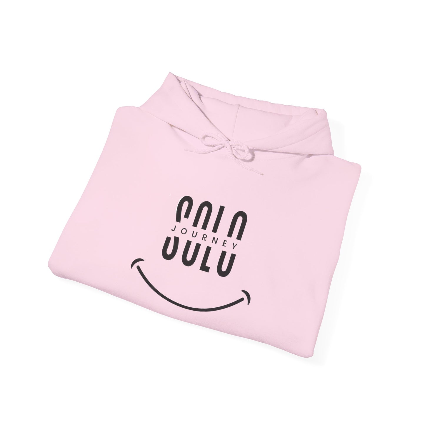 Solo Journey Oversized Boho Hoodie in Vintage Aesthetic style, showcasing the organic cotton fabric and relaxed fit.