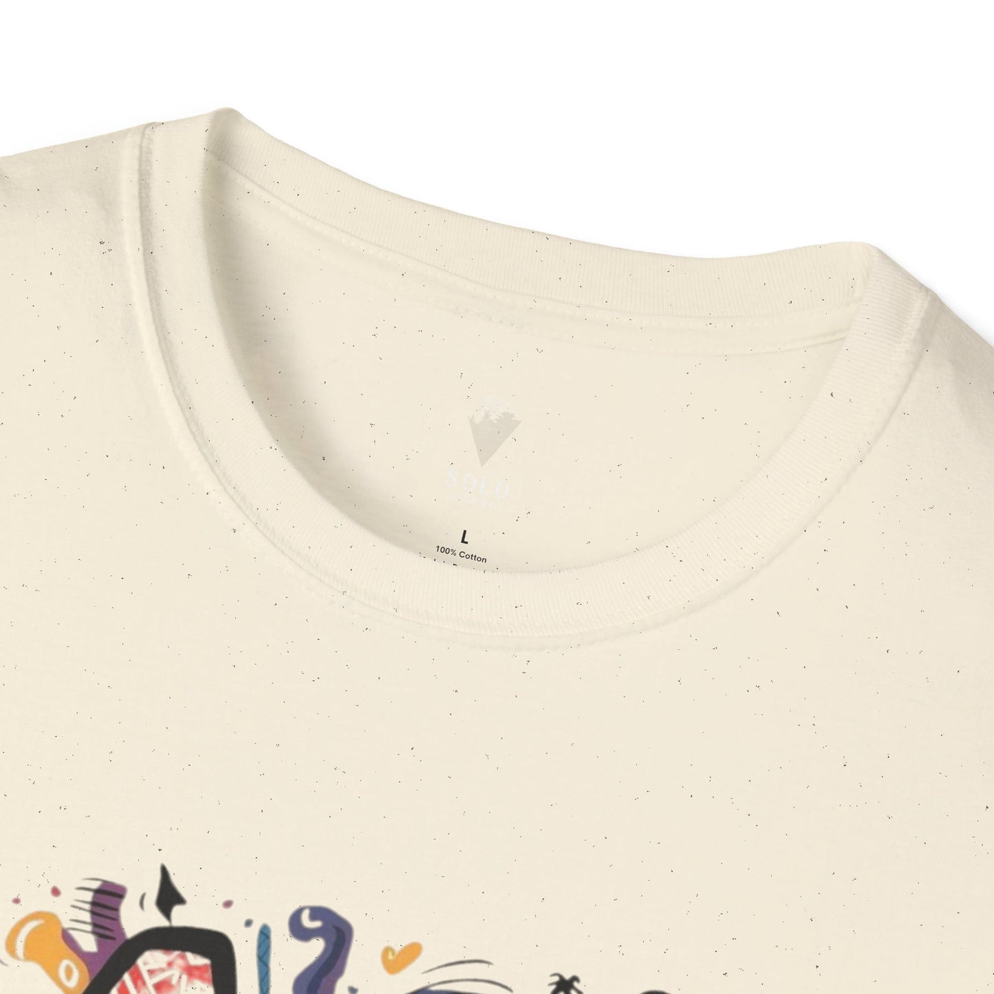 Expressive Art Is My Voice - Unisex Sustainable Graphic T-Shirt