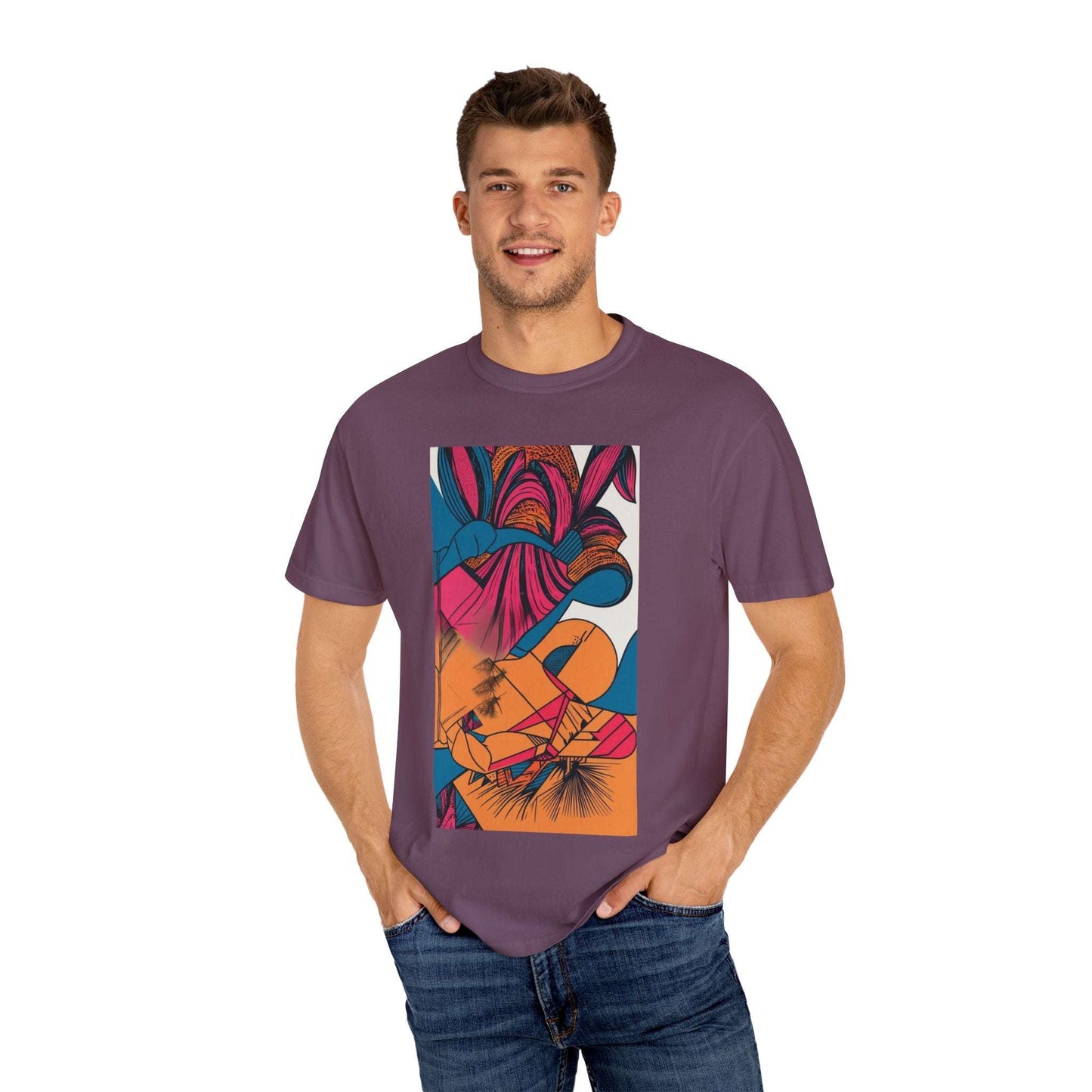 Berry Masterpiece - Design Oversized Boho Tshirt 09Your New Favorite Sweatshirt—Made for Wild Souls and Free Spirits
Some outfits don’t just look good—they feel like home. Like slipping into something that understandSolo JourneyWestern Graphic Shirt