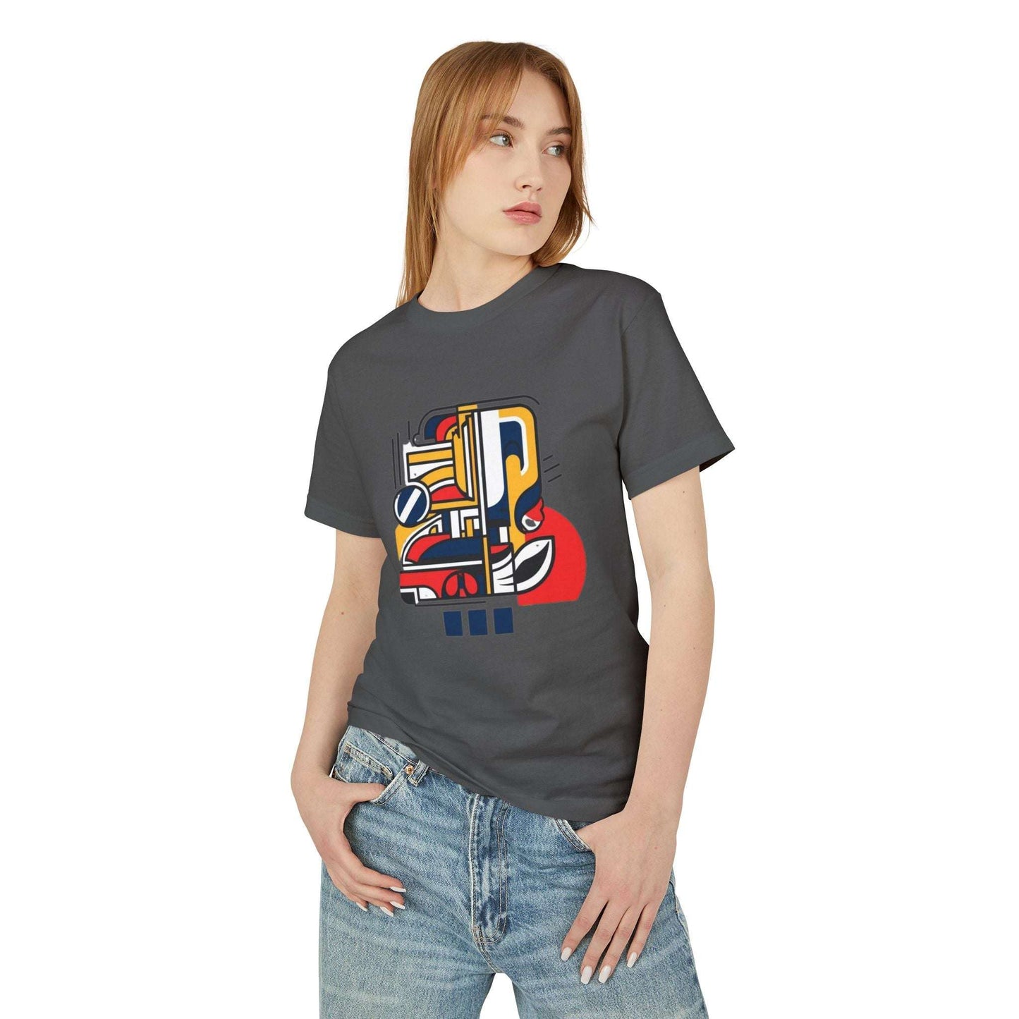 Rick and Morty Futuristic Hub by Solo Journey - Unisex Garment-Dyed Heavyweight Cotton Tee