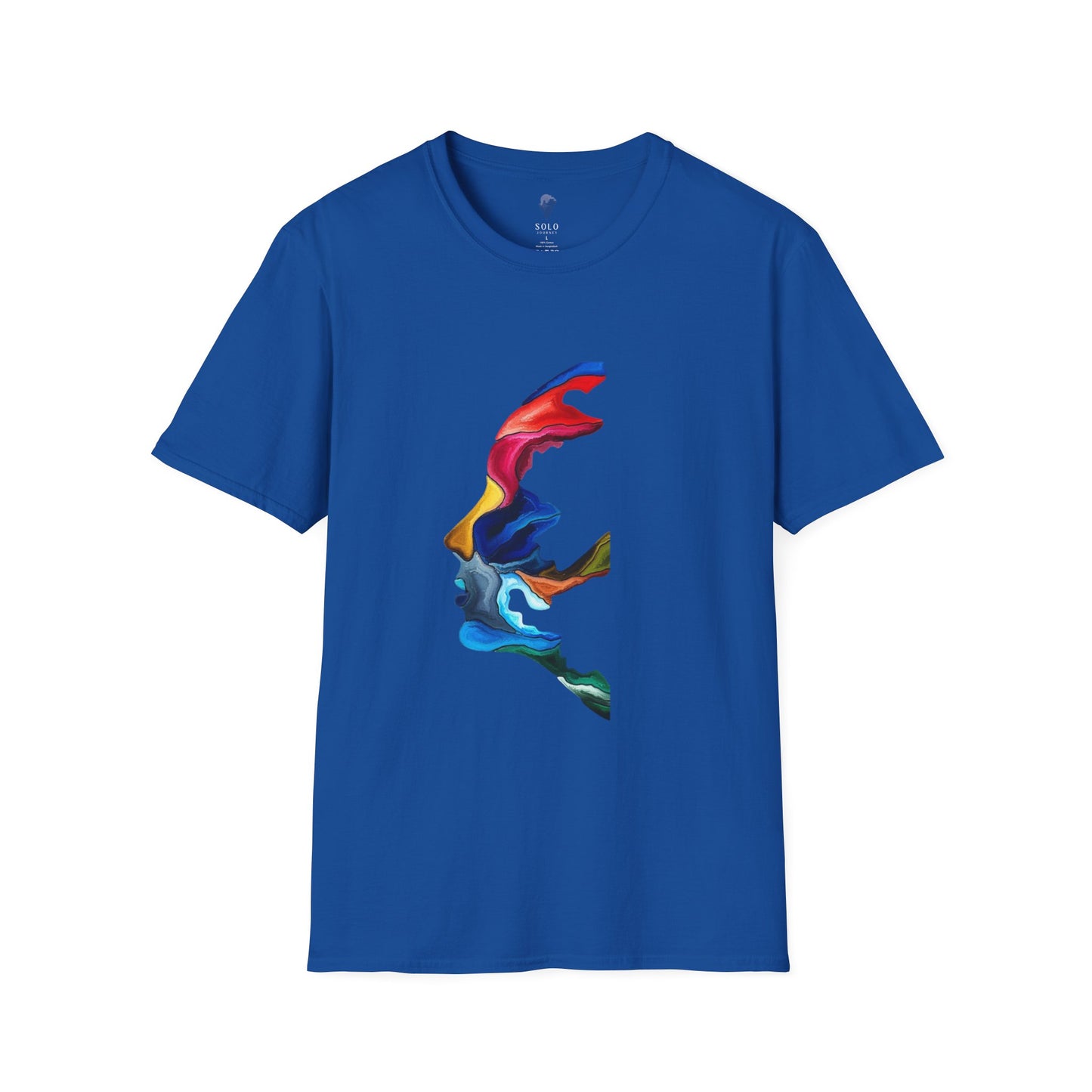 Face Art Masterpiece- Unisex Softstyle Sustainable T-Shirt