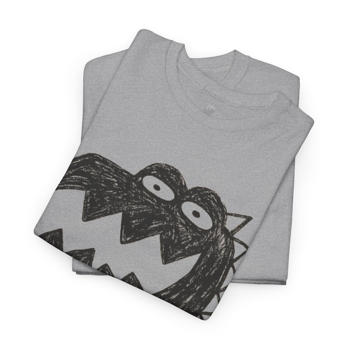 Dinosaur Graphic Tee, Unisex Cotton Shirt, Fun Casual Wear, Cute Monster Top, Gift for Kids and Teens, Birthday Celebration