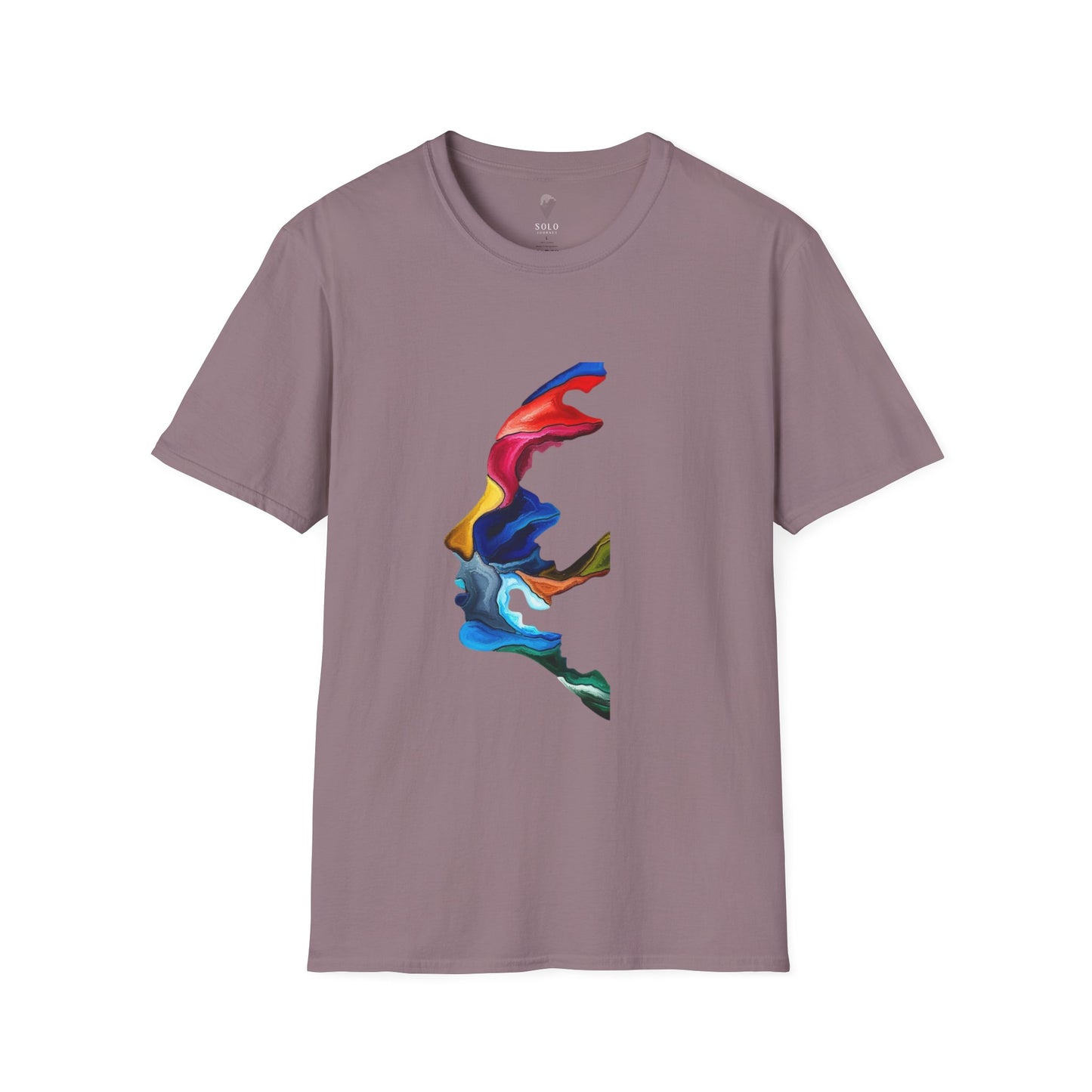 Face Art Masterpiece- Unisex Softstyle Sustainable T-Shirt