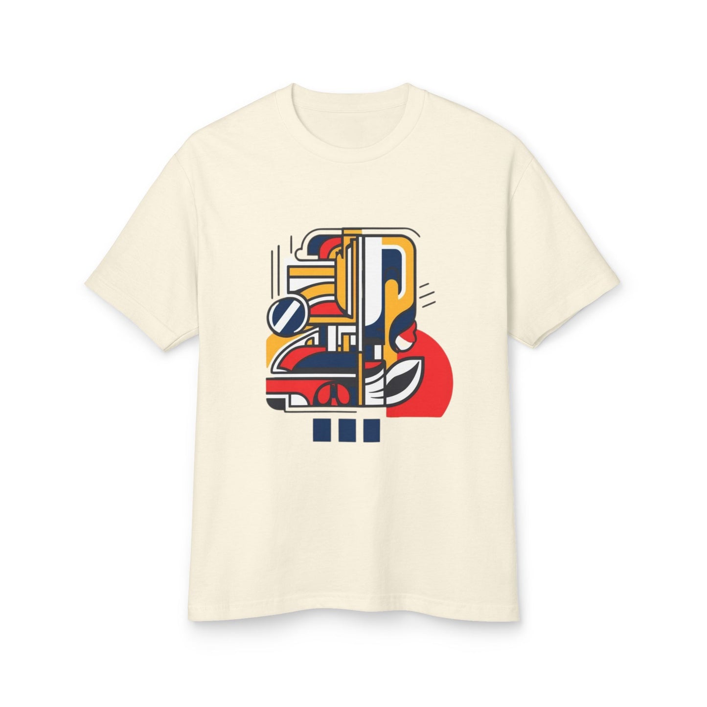 Rick and Morty Futuristic Hub by Solo Journey - Unisex Garment-Dyed Heavyweight Cotton Tee