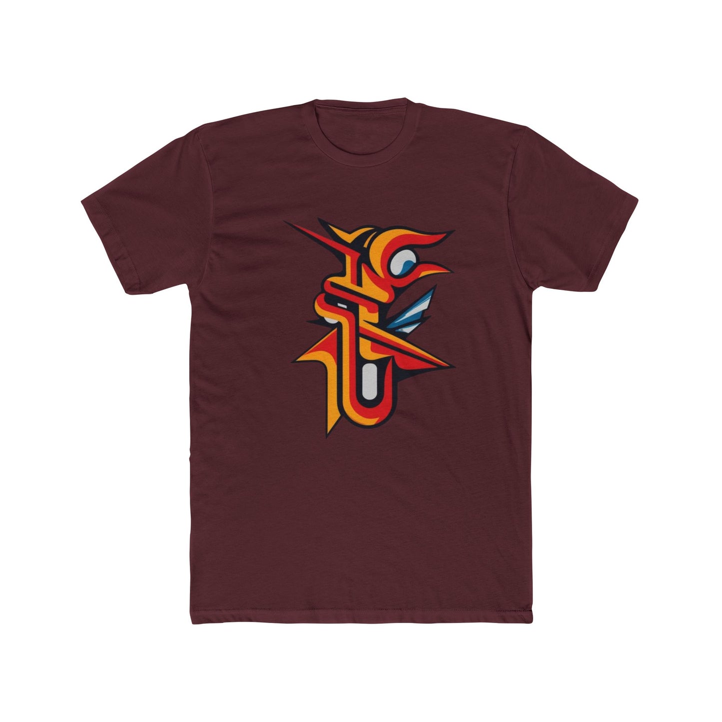 Phoenix Flame Design by Solo Journey - Unisex Cotton Crew Tee