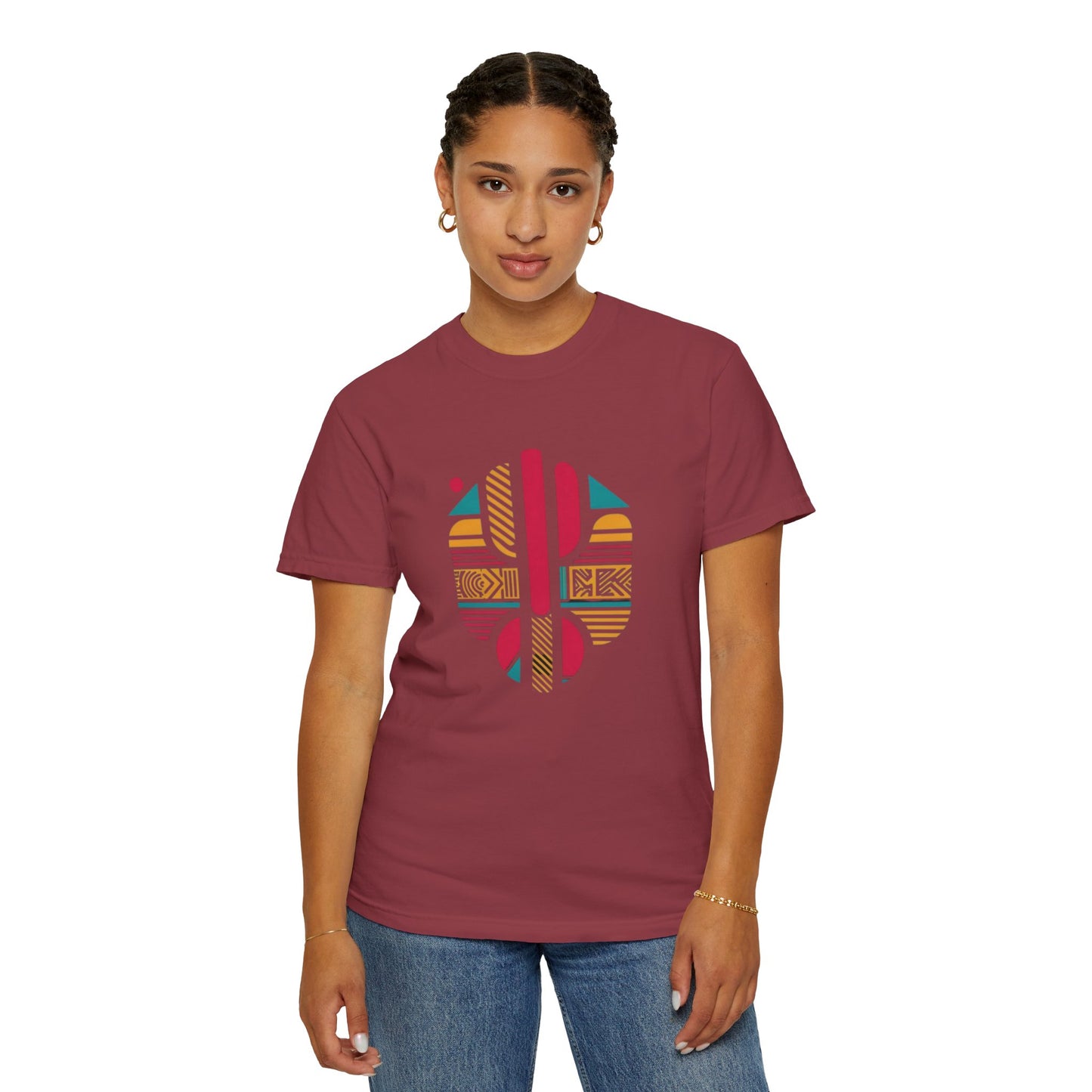 Masterpiece Pendant Art - Vintage Aesthetic Outfit Pullover, Oversized Boho Tshirt 03