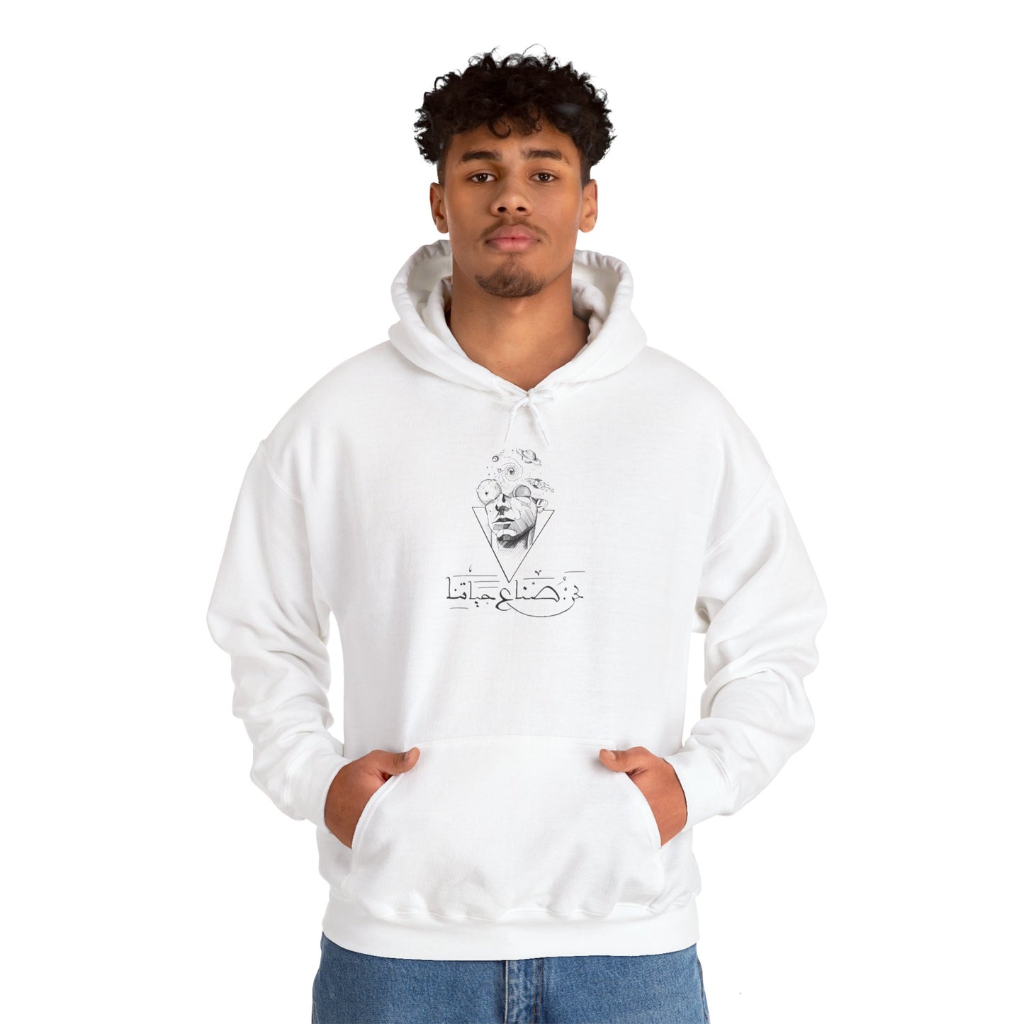 The Vintage Country Music Pullover - Eco-Friendly Oversized Hoodie displayed on a rustic wooden background, emphasizing its versatility and eco-friendly features.