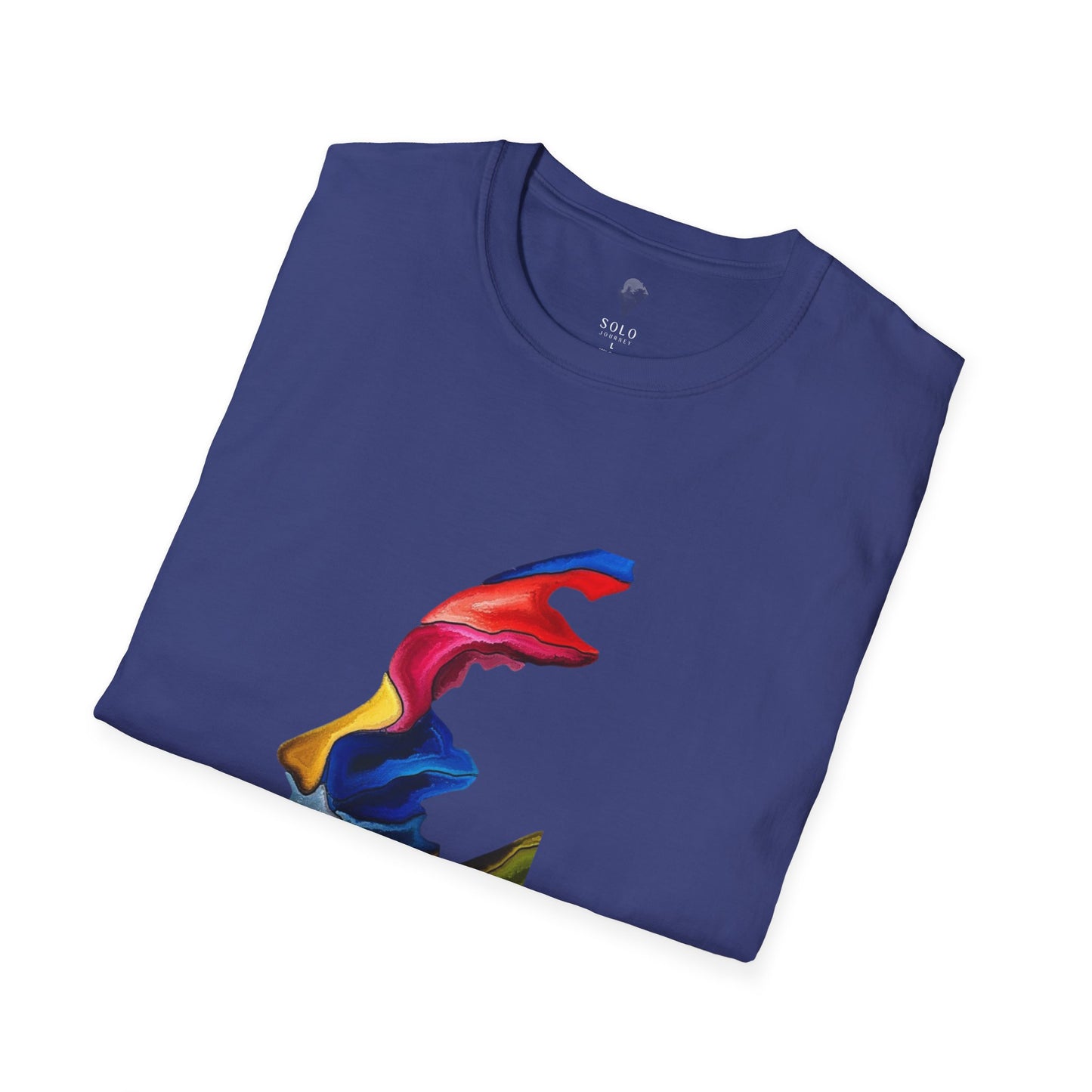 Face Art Masterpiece- Unisex Softstyle Sustainable T-Shirt