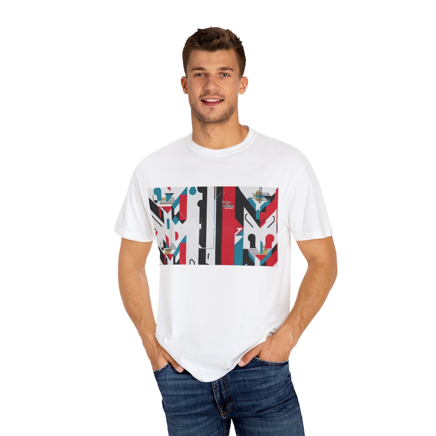 Masterpiece Heaven Flag - Vintage Aesthetic Outfit Pullover, Oversized Boho Tshirt 02
