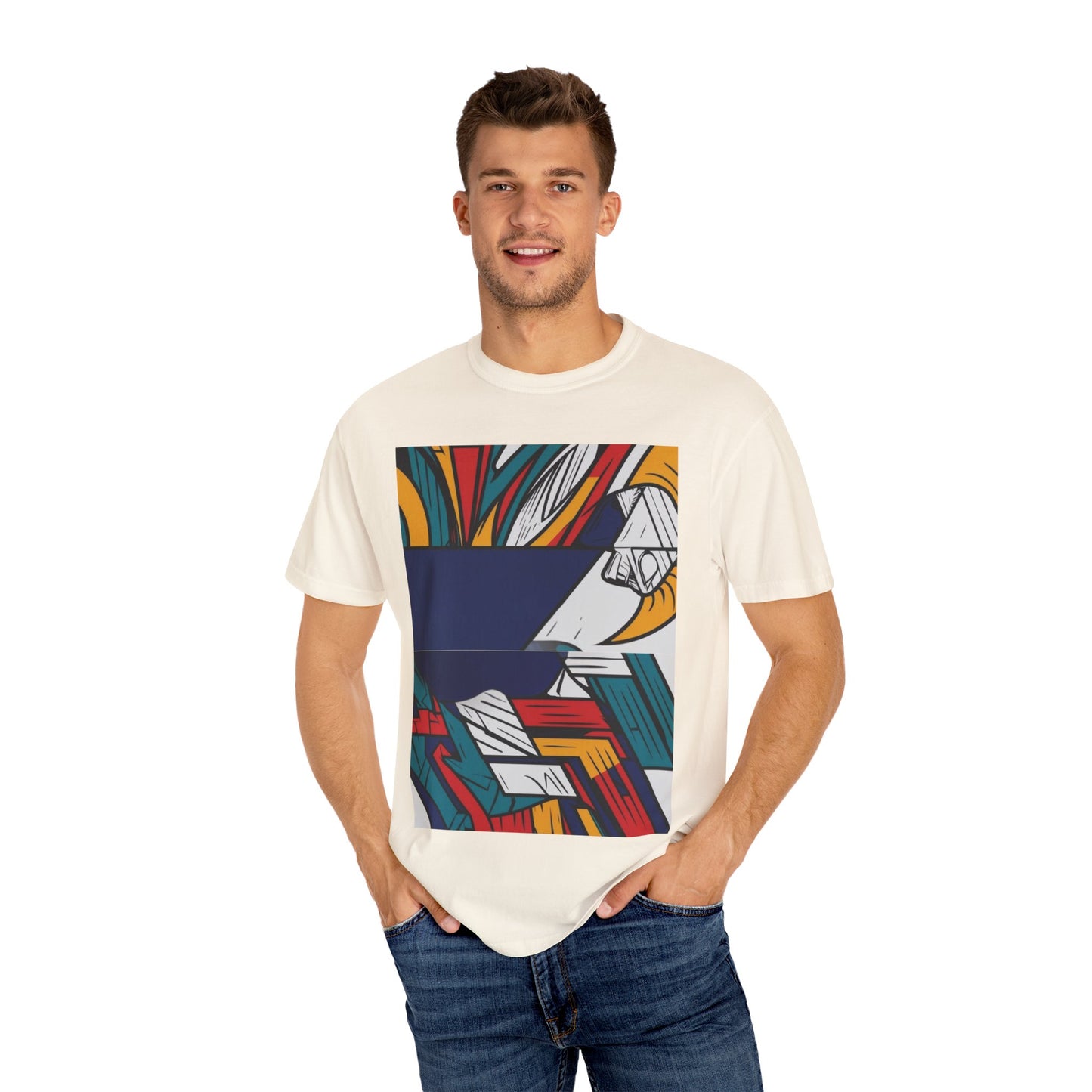 Masterpiece Donald Art - Vintage Aesthetic Outfit Pullover, Oversized Boho Tshirt 31
