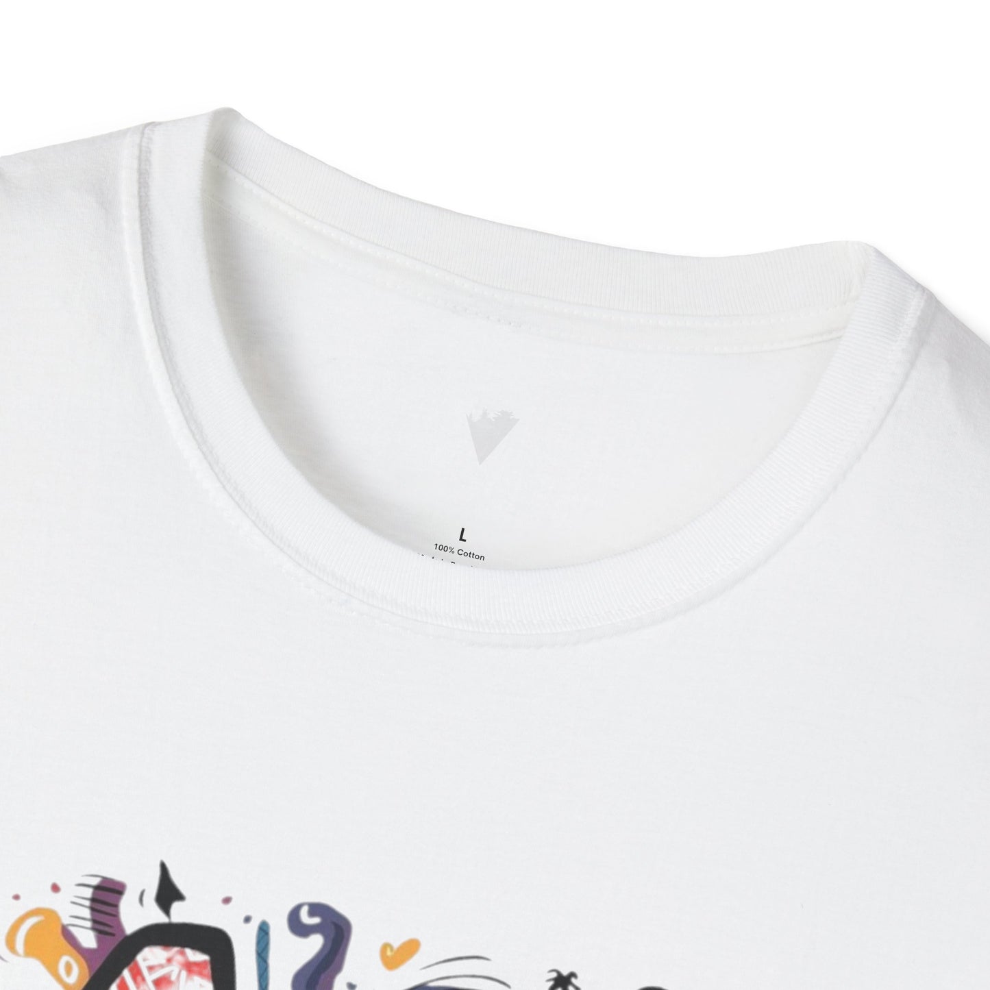 Expressive Art Is My Voice - Unisex Sustainable Graphic T-Shirt
