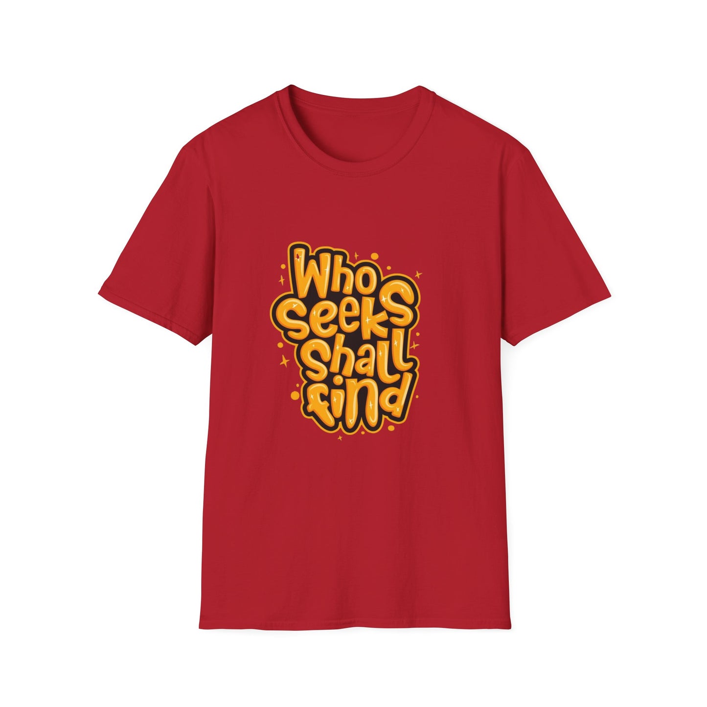 Close-up of the soft fabric of the Unisex Organic Cotton Softstyle T-Shirt - Eco-Friendly, Comfortable, Stylish Casual Wear