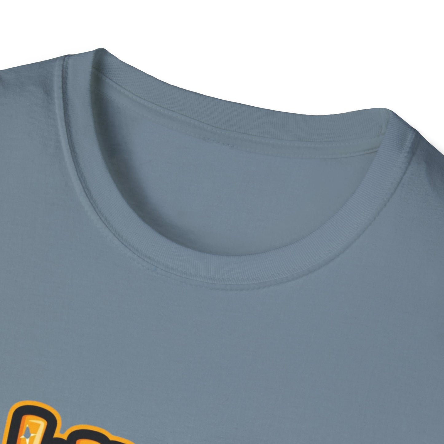 Comfortable lounging in the Unisex Organic Cotton Softstyle T-Shirt - Eco-Friendly, Comfortable, Stylish Casual Wear.