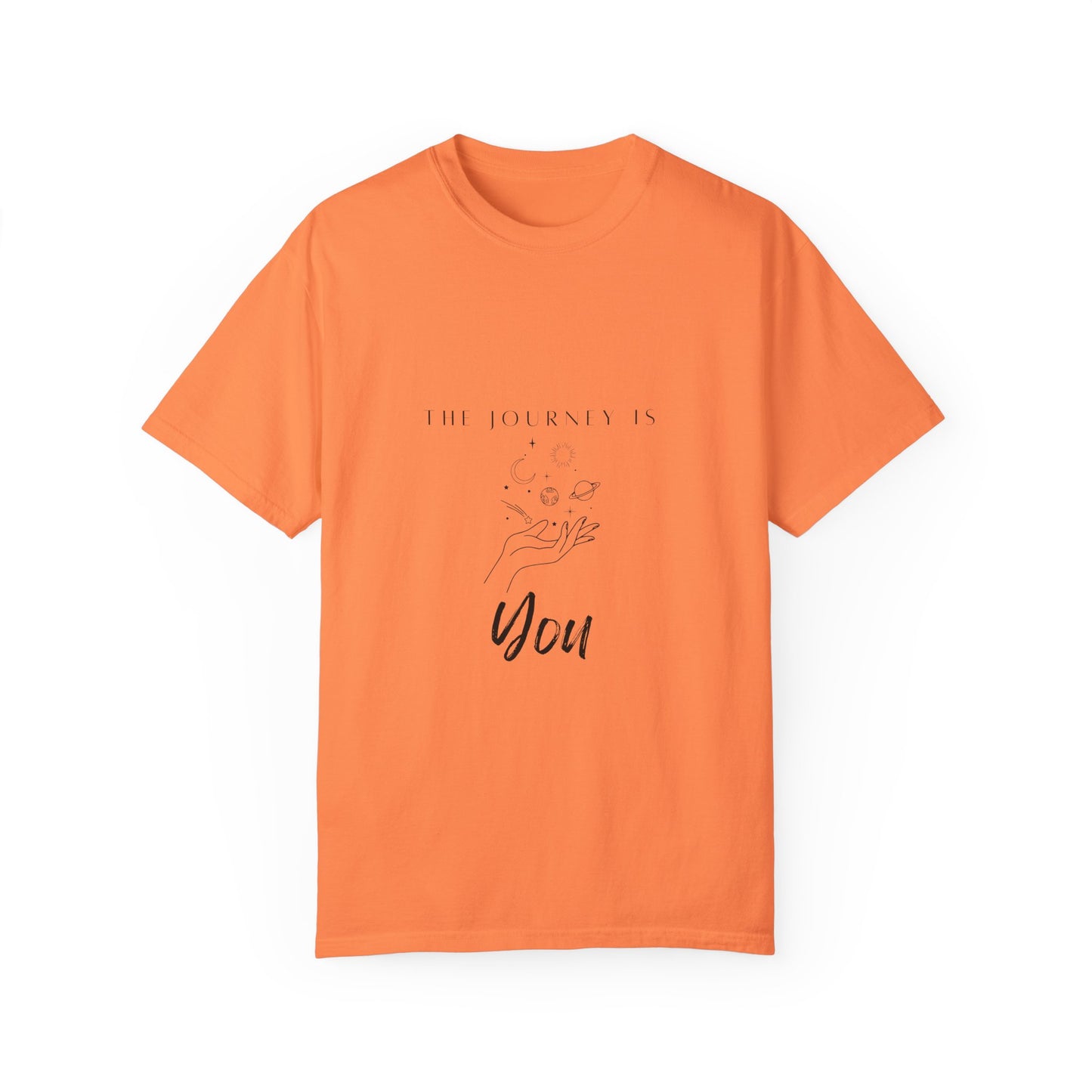 The Journey is you - Vintage Aesthetic Outfit Pullover, Oversized Boho Tshirt 17