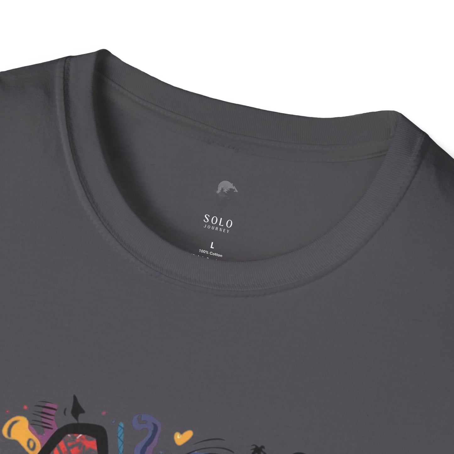 Expressive Art Is My Voice - Unisex Sustainable Graphic T-Shirt