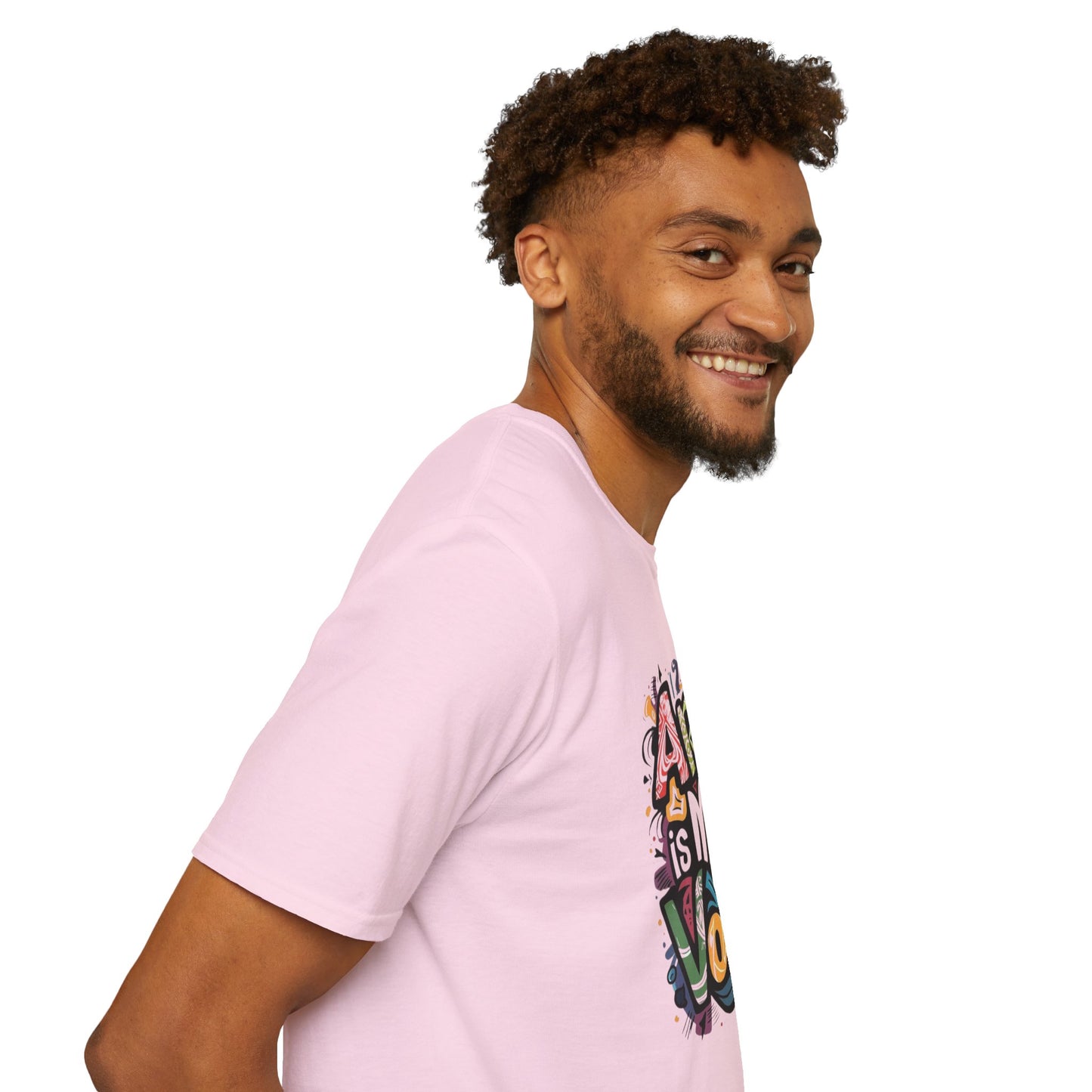 Expressive Art Is My Voice - Unisex Sustainable Graphic T-Shirt