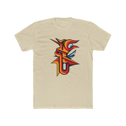 Phoenix Flame Design by Solo Journey - Unisex Cotton Crew Tee