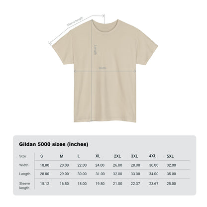 No Drama Llama Unisex Heavy Cotton Tee - Fun Graphic Tee for Casual Wear