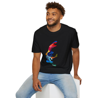 Face Art Masterpiece- Unisex Softstyle Sustainable T-Shirt